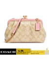 กระเป๋าสะพายข้าง  COACH C2876 NORA KISSLOCK CROSSBODY IN SIGNATURE CANVASL (IMSDJ) 