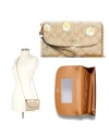 กระเป๋าสะพายข้าง COACH C3052 GEMMA CLUTCH CROSSBODY IN SIGNATURE CANVAS WITH DAISY PRINT (IMOTV)