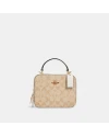 กระเป๋าสะพาย COACH C3148 BOX CROSSBODY IN SIGNATURE CANVAS (IMDQC)