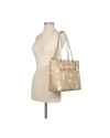 กระเป๋าสะพายไหล่ COACH C3252 GALLERY TOTE IN SIGNATURE CANVAS WITH DAISY PRINT (IMOTV)