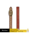 เข็มขัด COACH C3271 HORSE AND CARRIAGE MEDALLION BUCKLE REVERSIBLE BELT, 20mm (B4SGUXS)  SIZE:XS