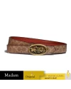 เข็มขัด COACH C3271 HORSE AND CARRIAGE MEDALLION BUCKLE REVERSIBLE BELT, 20mm (B4SGUXS)  SIZE:XS