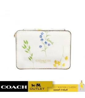 กระเป๋า COACH C3364 TRIPLE PILL BOX WITH SPACED WILDFLOWER PRINT (IMCAH)