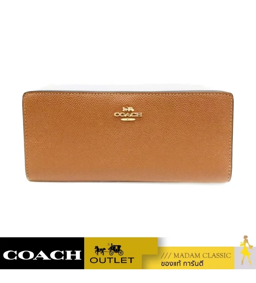 กระเป๋าสตางค์ COACH C3440 SLIM WALLET (IMR1W)