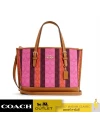 กระเป๋าสะพายไหล่ COACH C4086 MOLLIE TOTE 25 IN SIGNATURE JACQUARD WITH STRIPES (IMSQ4)