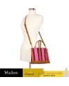 กระเป๋าสะพายไหล่ COACH C4086 MOLLIE TOTE 25 IN SIGNATURE JACQUARD WITH STRIPES (IMSQ4)