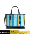 กระเป๋าสะพายไหล่ COACH C4086 MOLLIE TOTE 25 IN SIGNATURE JACQUARD WITH STRIPES (IMSQL)