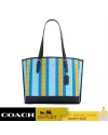 กระเป๋าสะพายไหล่ COACH C4088 MOLLIE TOTE IN SIGNATURE JACQUARD WITH STRIPES (IMSQL)