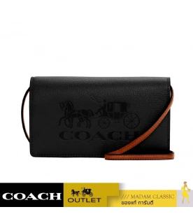 กระเป๋าสะพาย COACH C4209 ANNA FOLDOVER CROSSBODY CLUTCH WITH HORSE AND CARRIAGE (IMSQN)