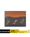 กระเป๋าใส่การ์ด COACH C4287 SLIM ID CARD CASE WITH HORSE AND CARRIAGE DOT PRINT (QBM2)