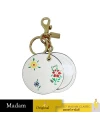 พวงกุญแจ COACH C4302 MIRROR BAG CHARM WITH SPACED WILD MEADOW PRINT (IMCAH)