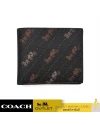 กระเป๋าสตางค์ COACH C4332 ID BILLFOLD WALLET WITH HORSE AND CARRIAGE DOT PRINT (QBM2)