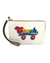 กระเป๋าคล้องมือ COACH C4573 CORNER ZIP WRISTLET WITH RAINBOW ROLLER SKATE GRAPHIC (IMCAH)