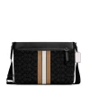 กระเป๋าสะพายข้าง COACH C5291 THOMPSON CROSSBODY IN SIGNATURE JACQUARD WITH VARSITY STRIPE (QBT14)