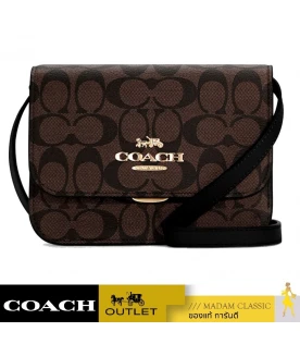 กระเป๋าสะพายข้าง COACH C5592 MINI BRYNN CROSSBODY IN SIGNATURE CANVAS (IMAA8)