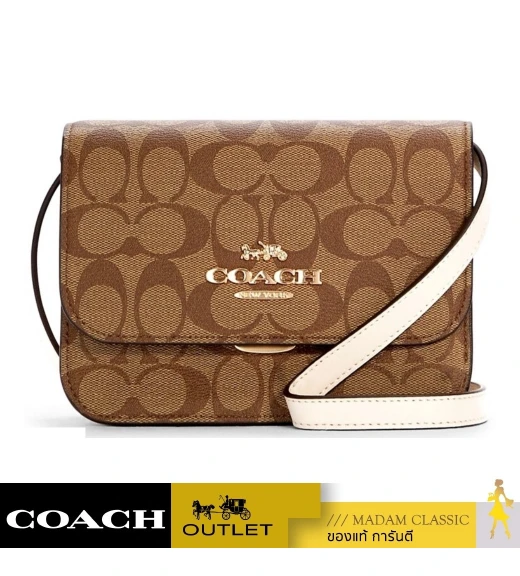 กระเป๋าสะพายข้าง COACH C5592 MINI BRYNN CROSSBODY IN SIGNATURE CANVAS (IMDJ8)