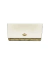 กระเป๋าสตางค์ COACH C5966 SLIM TRIFOLD WALLET IN SIGNATURE CANVAS (IMDQC)