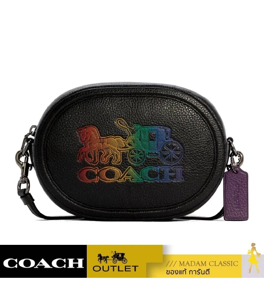 กระเป๋าสะพาย COACH C6803 CAMERA BAG WITH HORSE AND CARRIAGE (QBM2)