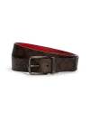 เข็มขัด COACH C6812 BOXED PLAQUE AND HARNESS BUCKLE CUT TO SIZE REVERSIBLE BELT, 38 MM (QBTKA)