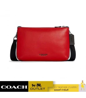 กระเป๋าสะพายข้าง COACH C6957 EVERETT CROSSBODY IN COLORBLOCK SIGNATURE CANVAS (QBTK0)