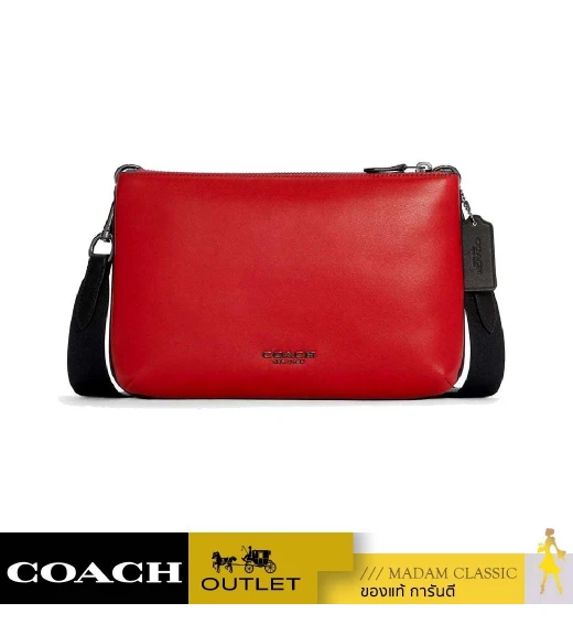 กระเป๋าสะพายข้าง COACH C6957 EVERETT CROSSBODY IN COLORBLOCK SIGNATURE CANVAS (QBTK0)