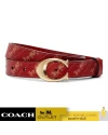 เข็มขัด COACH C7121 SIGNATURE BUCKLE BELT WITH HORSE AND CARRIAGE PRINT, 25 MM (IMBRDXL)