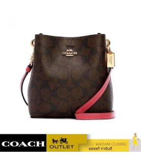 กระเป๋าสะพายข้าง COACH C7269 MINI TOWN BUCKET BAG IN SIGNATURE CANVASCANVAS (IMTN8)