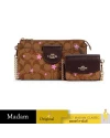 กระเป๋าสะพายข้าง COACH C7288 POPPY CROSSBODY IN SIGNATURE CANVAS WITH DISCO STAR PRINT (IME7V)