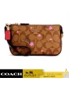 กระเป๋าสตางค์คล้องมือ COACH C7294 NOLITA 19 IN SIGNATURE CANVAS WITH DISCO STAR PRINT (IME7V)