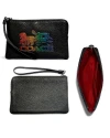 กระเป๋าคล้องมือ COACH C7419 CORNER ZIP WRISTLET WITH HORSE AND CARRIAGE (QBM2)