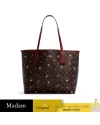 กระเป๋าสะพายไหล่ COACH C7616 CITY TOTE IN SIGNATURE CANVAS WITH HEART PETAL PRINT (IMBMC)				