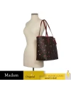 กระเป๋าสะพายไหล่ COACH C7616 CITY TOTE IN SIGNATURE CANVAS WITH HEART PETAL PRINT (IMBMC)				