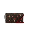 กระเป๋าสะพาย COACH C7656 ANNA FOLDOVER CLUTCH CROSSBODY IN SIGNATURE CANVAS WITH HEART PETAL PRINT (IMBMC)