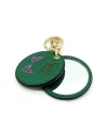 พวงกญแจ COACH C7754 MIRROR BAG CHARM WITH DIARY EMBROIDERY (IMGRN)