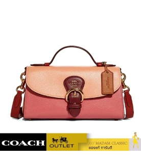 กระเป๋าสะพายข้าง COACH C8161 KLEO TOP HANDLE IN COLORBLOCK (IMSMX)