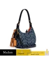 กระเป๋าสะพายข้าง COACH C8163 Kleo Hobo In Signature Chambray (IMDEI)