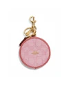 พวงกุญแจ COACH C8238 CIRCULAR COIN POUCH IN SIGNATURE JACQUARD (IMRRJ)