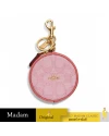 พวงกุญแจ COACH C8238 CIRCULAR COIN POUCH IN SIGNATURE JACQUARD (IMRRJ)