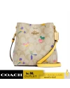 กระเป๋าสะพาย COACH C8255 MINI TOWN BUCKET BAG IN SIGNATURE CANVAS WITH DREAMY VEGGIE PRINT (IMTVE)