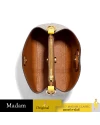กระเป๋าสะพาย COACH C8255 MINI TOWN BUCKET BAG IN SIGNATURE CANVAS WITH DREAMY VEGGIE PRINT (IMTVE)