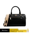 กระเป๋าสะพายข้าง COACH C8287 ROWAN SATCHEL WITH SIGNATURE CANVAS DETAIL (IMR19)