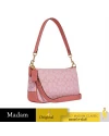 กระเป๋าสะพายข้าง COACH C8306 LONNIE BAGUETTE IN SIGNATURE JACQUARD (IMRRJ)
