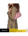 กระเป๋าสะพายข้าง COACH C8306 LONNIE BAGUETTE IN SIGNATURE JACQUARD (IMRRJ)