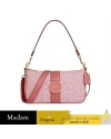 กระเป๋าสะพายข้าง COACH C8306 LONNIE BAGUETTE IN SIGNATURE JACQUARD (IMRRJ)