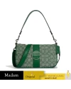 กระเป๋าสะพายข้าง COACH C8306 LONNIE BAGUETTE IN SIGNATURE JACQUARD (SVGN)