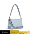 กระเป๋าสะพายข้าง COACH C8306 LONNIE BAGUETTE IN SIGNATURE JACQUARD (SVS9X)