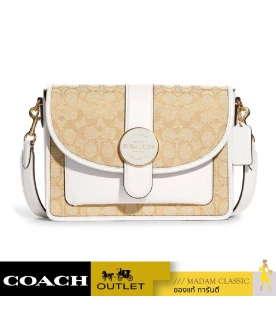 กระเป๋าสะพายข้าง COACH C8307 LONNIE CROSSBODY IN SIGNATURE JACQUARD (IMDQC)