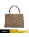 กระเป๋าสะพาย COACH C8318 MINI LANE TOP HANDLE IN COLORBLOCK SIGNATURE CANVAS (IMLOT) กระเป๋าสะพาย COACH C8318 MINI LANE TOP HANDLE IN COLORBLOCK SIGNATURE CANVAS (IMLOT)