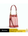 กระเป๋าสะพายข้าง COACH C8322 MINI DEMPSEY BUCKET BAG IN SIGNATURE JACQUARD WITH STRIPE AND COACH PATCH (IMRRJ) กระเป๋าสะพายข้าง COACH C8322 MINI DEMPSEY BUCKET BAG IN SIGNATURE JACQUARD WITH STRIPE AND COACH PATCH (IMRRJ)