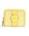 กระเป๋าสตางค์ COACH C8323 LONNIE SMALL ZIP AROUND WALLET IN SIGNATURE JACQUARD (IMS9V)